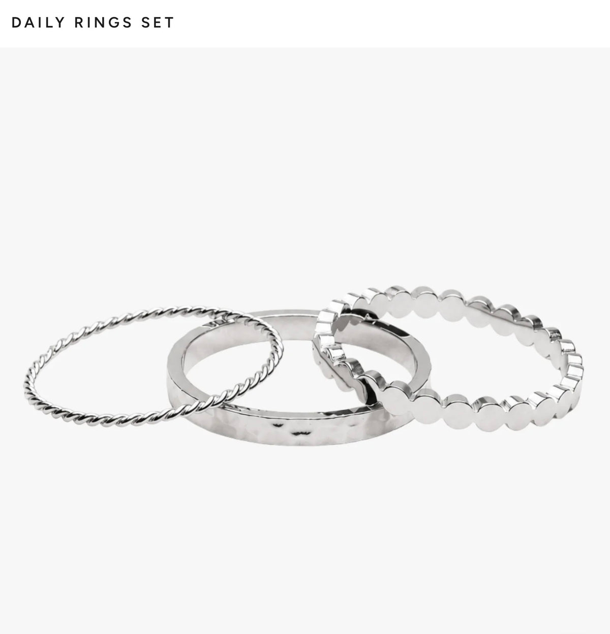 Atolea - Daily Rings Set