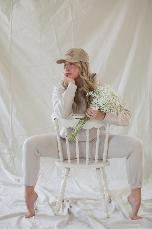 Buy Me Flowers - Relaxed Track Pants