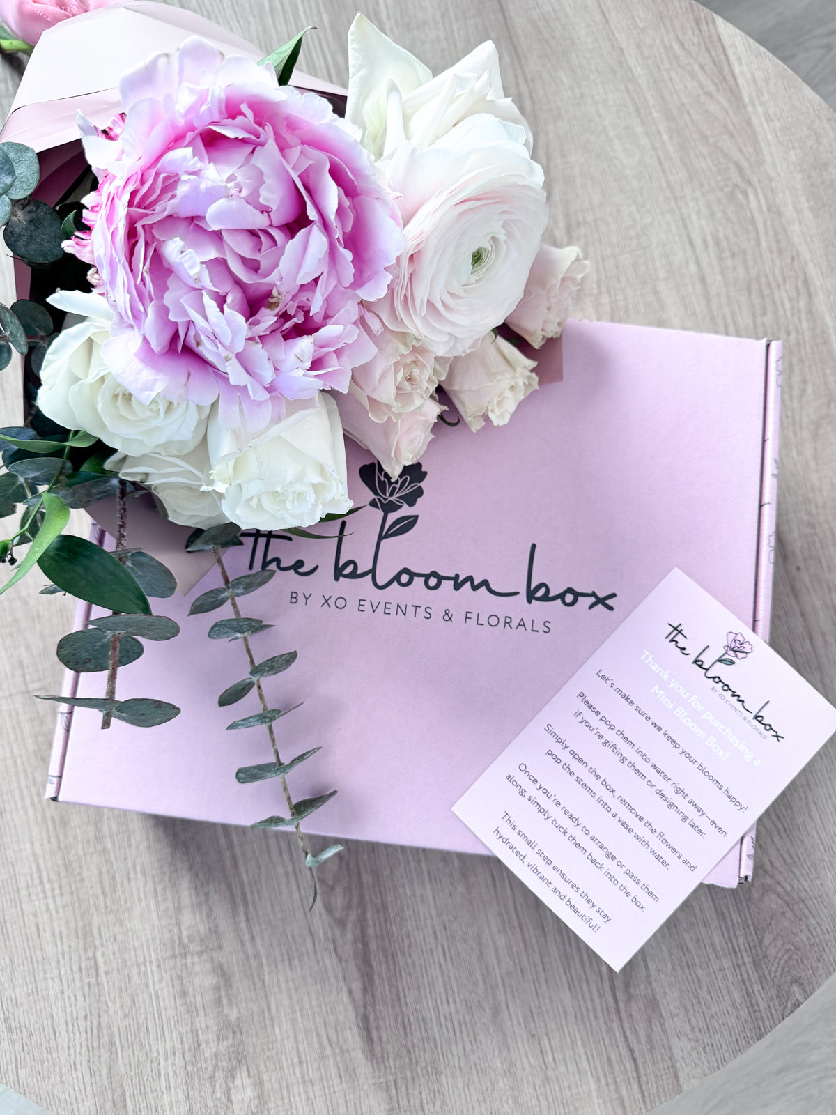 The Bloom Box – Seasonal Edition - with Flowers