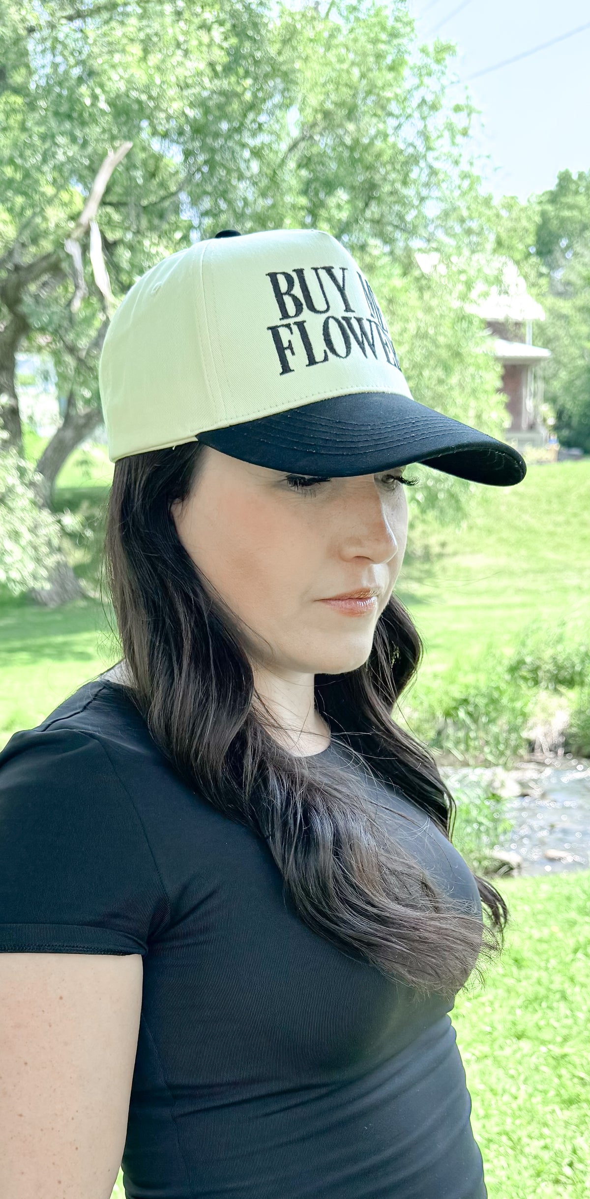 "Buy me Flowers" Hat